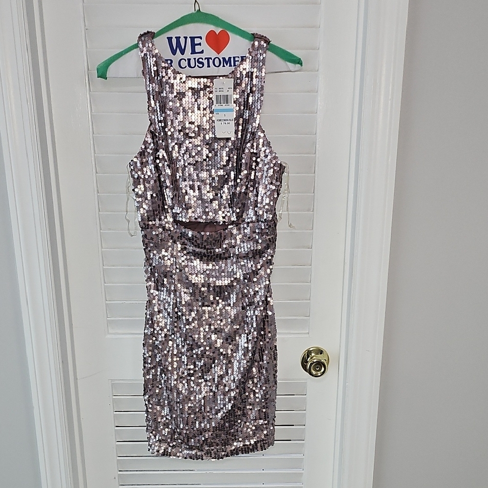 Sequin Sleeveless Dress
